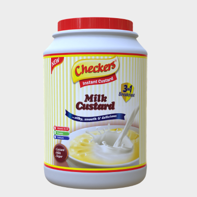 Checkers Milk Custard